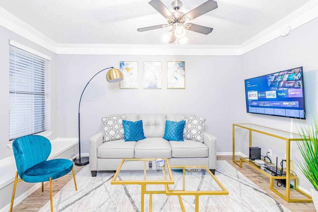 Central 1Br King Bed Suites, Close To Downtown & Domain Austin Buitenkant foto